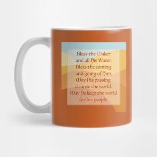 Bless the Maker Desert Background Coffee Cup Only Mug